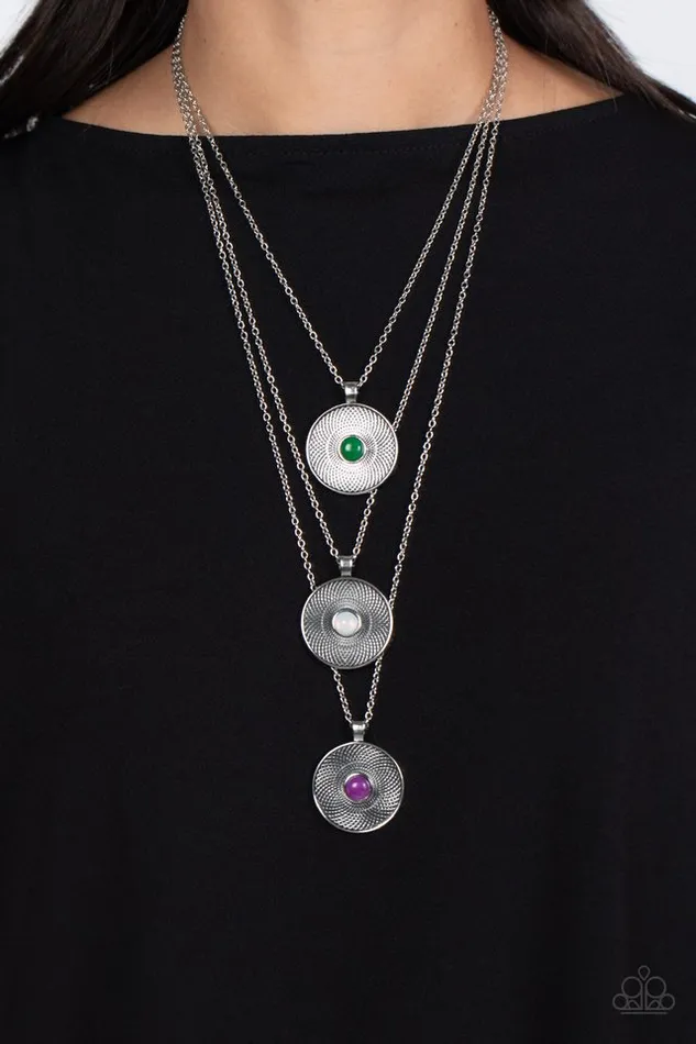 Necklaces Paparazzi Jewelry Paparazzi Necklace Geographic Grace Purple