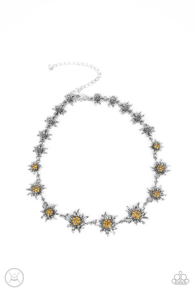 Necklaces Paparazzi Jewelry Paparazzi Necklace Get Up and GROW Yellow Necklaces Paparazzi Jewelry Paparazzi Necklace Get Up and GROW Yellow