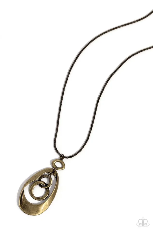Necklaces Paparazzi Jewelry Paparazzi Necklace Industrial Impulse Brass Necklaces Paparazzi Jewelry Paparazzi Necklace Industrial Impulse Brass