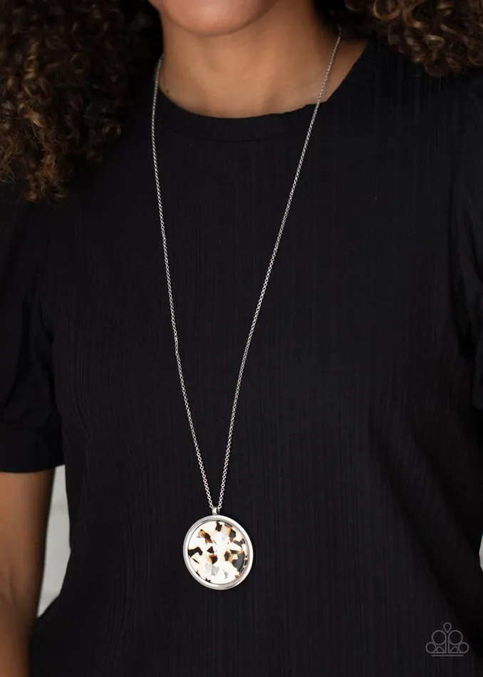 Necklaces Paparazzi Jewelry Paparazzi Necklace Its POP Secret Brown