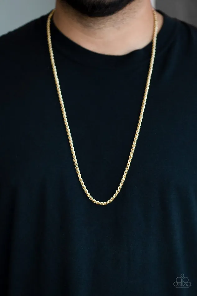Necklaces Paparazzi Jewelry Paparazzi Necklace Jump Street Gold