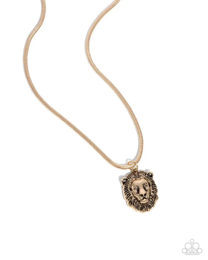 Necklaces Paparazzi Jewelry Paparazzi Necklace Leo Leader Gold Necklaces Paparazzi Jewelry Paparazzi Necklace Leo Leader Gold