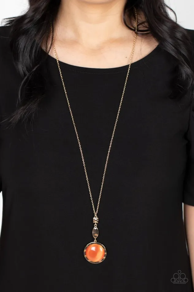 Necklaces Paparazzi Jewelry Paparazzi Necklace Magic Carpet Cruise Orange
