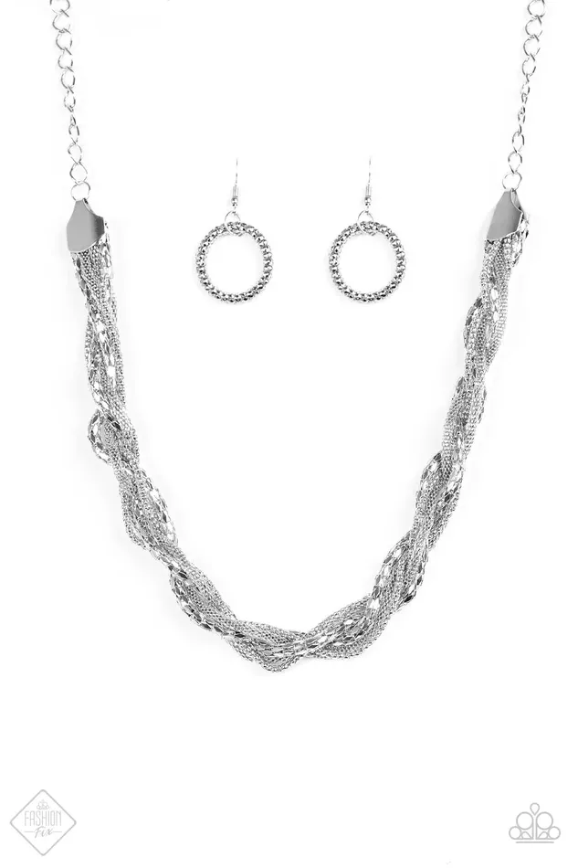 Necklaces Paparazzi Jewelry Paparazzi Necklace Marvel At Me Silver