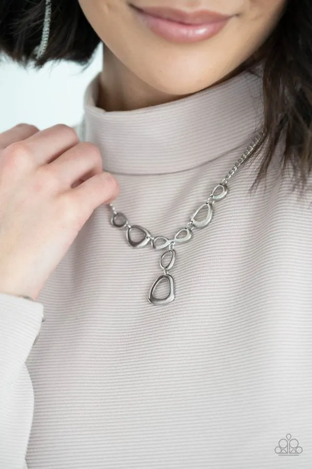 Necklaces Paparazzi Jewelry Paparazzi Necklace So Mod Silver