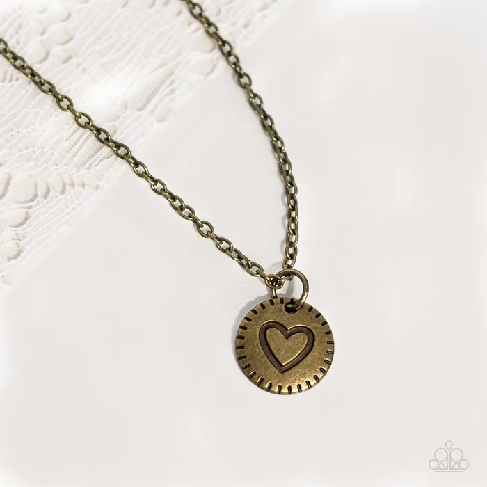 Necklaces Paparazzi Jewelry Paparazzi Necklace Stamped Sentiment Brass Necklaces Paparazzi Jewelry Paparazzi Necklace Stamped Sentiment Brass