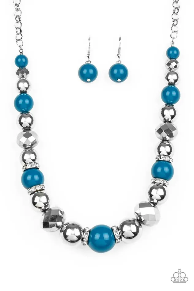Necklaces Paparazzi Jewelry Paparazzi Necklace Weekend Party Blue Necklaces Paparazzi Jewelry Paparazzi Necklace Weekend Party Blue