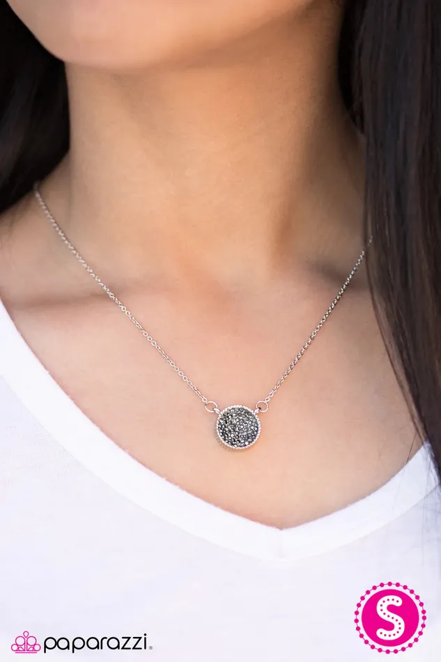 Necklaces Paparazzi Necklace StarSpangled Sparkle Silver Paparazzi Jewelry