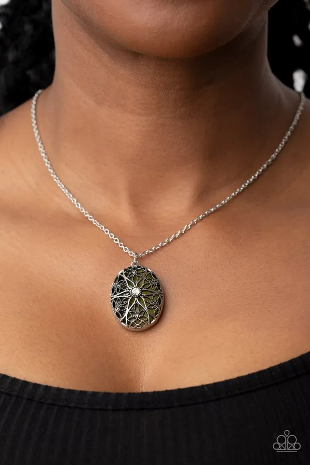 Necklaces Paparazzi Necklace Venice Vacation Green Paparazzi Jewelry