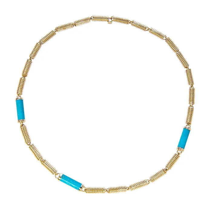 Necklaces Seaman Schepps Seaman Schepps Turquoise Verona Chain Necklace Necklaces Seaman Schepps Seaman Schepps Turquoise Verona Chain Necklace