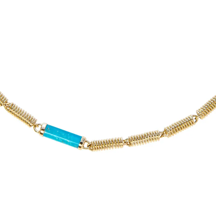 Necklaces Seaman Schepps Seaman Schepps Turquoise Verona Chain Necklace
