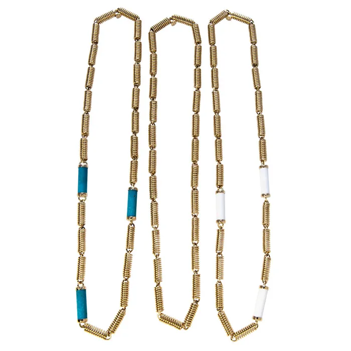Necklaces Seaman Schepps Seaman Schepps Turquoise Verona Chain Necklace