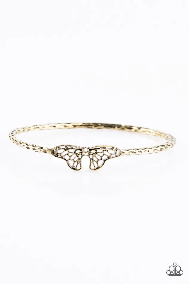 Paparazzi Bracelet Butterfly Beauty Brass Paparazzi Jewelry Bracelets