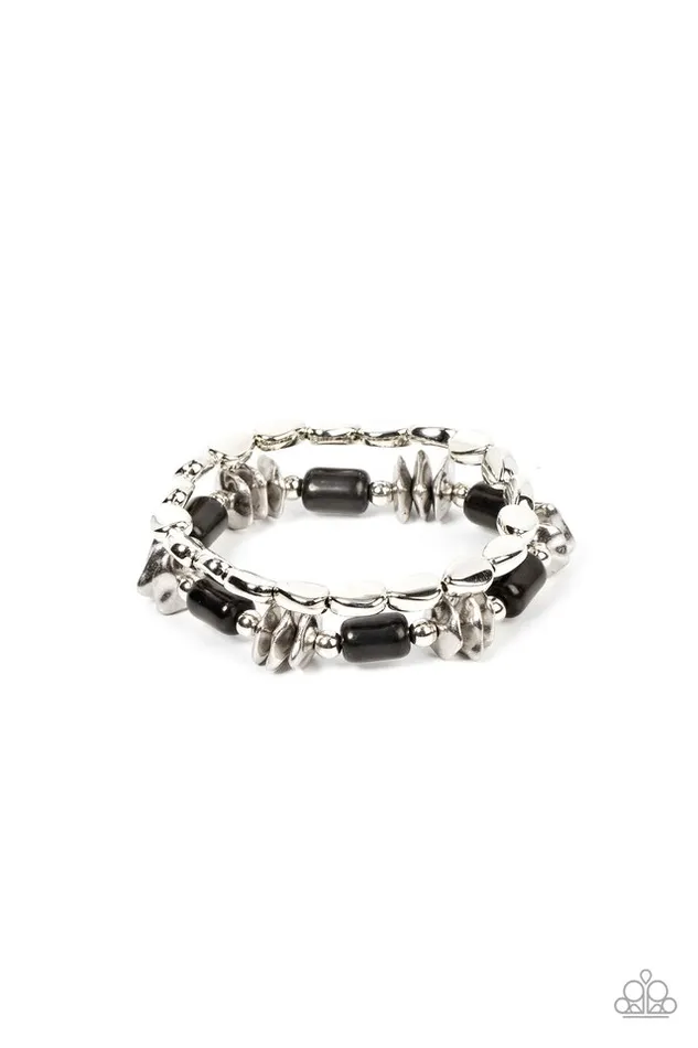 Paparazzi Bracelet Canyon Cavern Black Paparazzi Jewelry Bracelets Paparazzi Bracelet Canyon Cavern Black Paparazzi Jewelry Bracelets