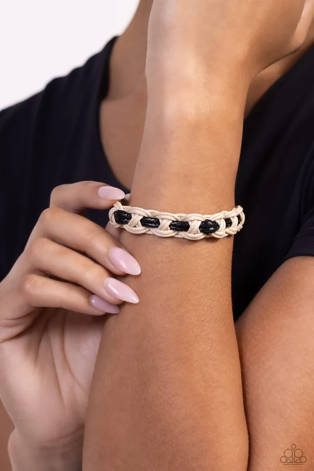 Paparazzi Bracelet Climb Aboard Black Paparazzi Jewelry Bracelets