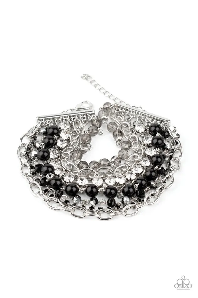 Paparazzi Bracelet Heiress Hustle Black Paparazzi Jewelry Bracelets Paparazzi Bracelet Heiress Hustle Black Paparazzi Jewelry Bracelets