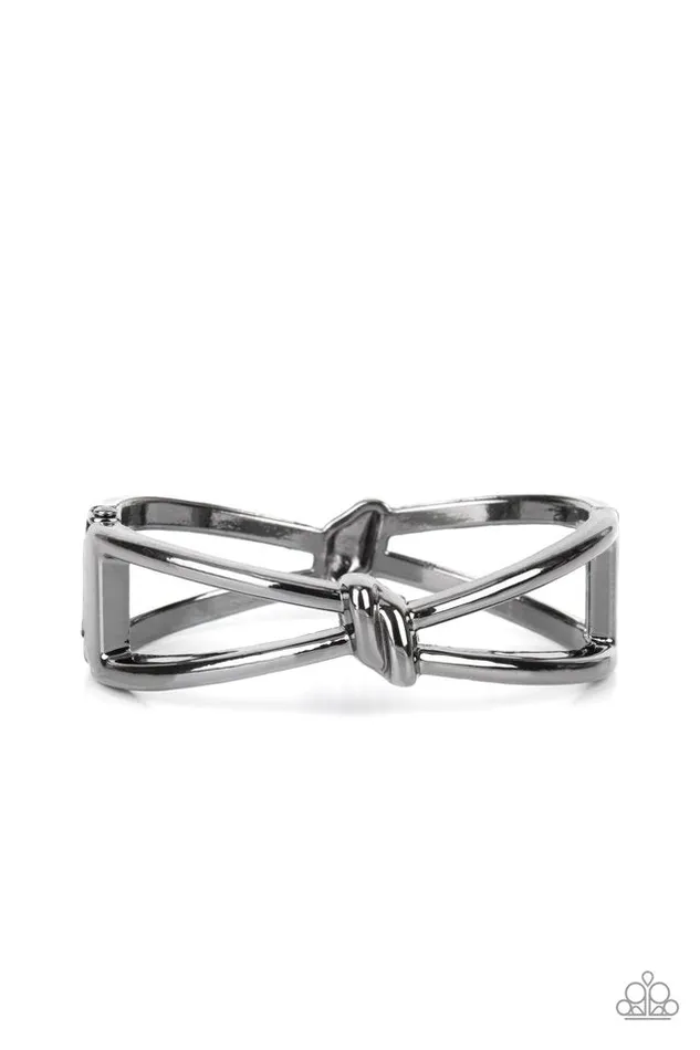 Paparazzi Bracelet KNOT My First Rodeo Black Paparazzi Jewelry Bracelets Paparazzi Bracelet KNOT My First Rodeo Black Paparazzi Jewelry Bracelets