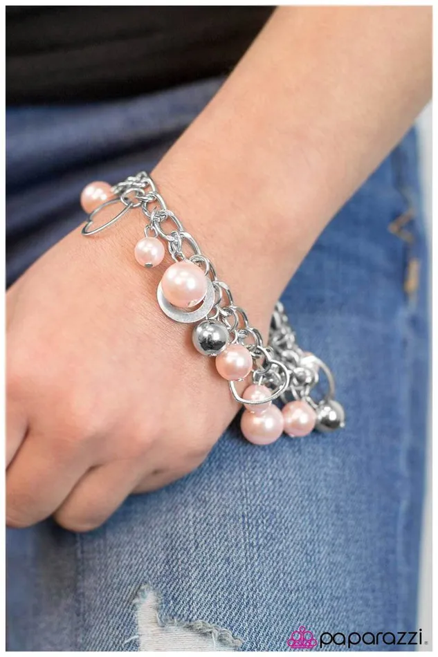 Paparazzi Bracelet Listen To Your Heart Pink Paparazzi Jewelry Bracelets