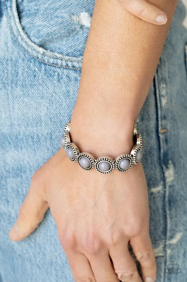 Paparazzi Bracelet Polished Promenade Silver Paparazzi Jewelry Bracelets