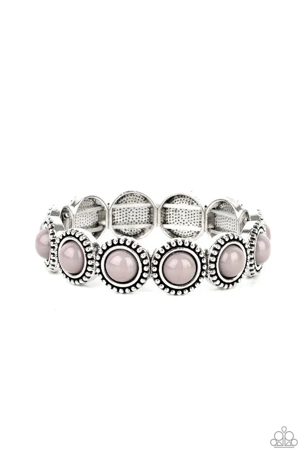 Paparazzi Bracelet Polished Promenade Silver Paparazzi Jewelry Bracelets
