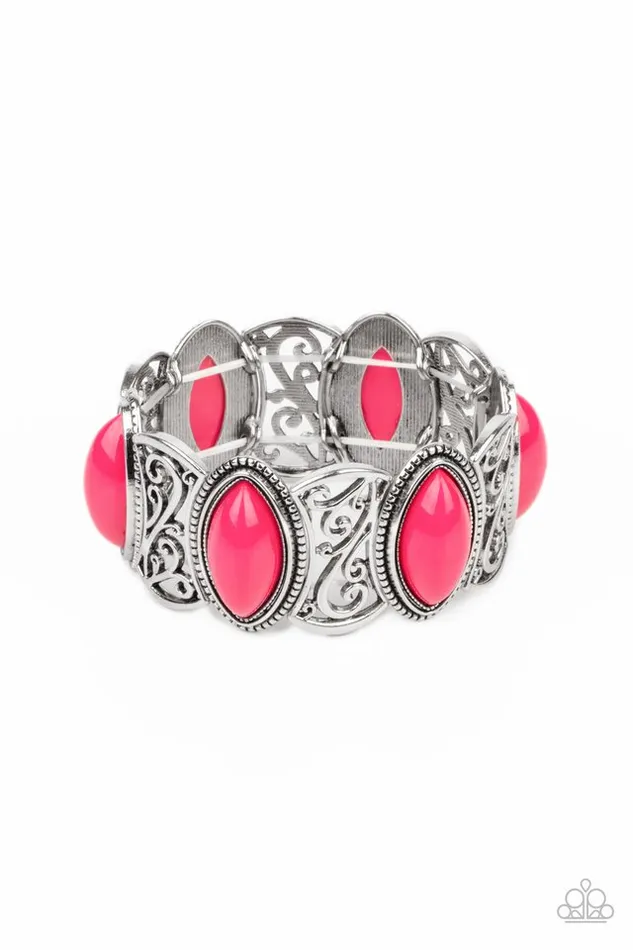 Paparazzi Bracelet POP Skip and a Jump Pink Paparazzi Jewelry Bracelets Paparazzi Bracelet POP Skip and a Jump Pink Paparazzi Jewelry Bracelets