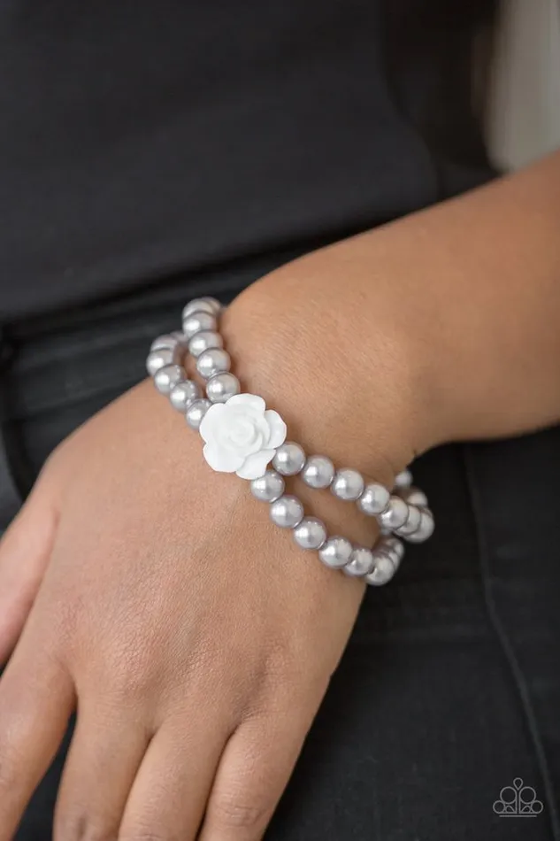 Paparazzi Bracelet Posh and Posy Silver Paparazzi Jewelry Bracelets