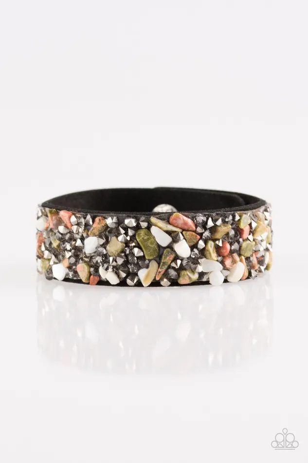 Paparazzi Bracelet Totally Crushed It Multi Paparazzi Jewelry Bracelets