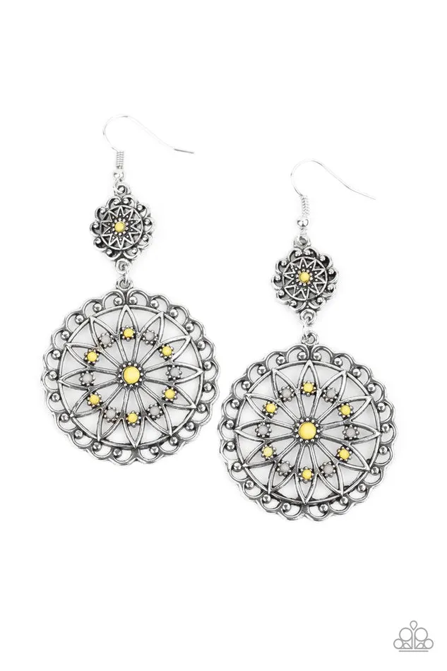 Paparazzi Earring Beaded Brilliance Yellow Paparazzi Jewelry Earrings Paparazzi Earring Beaded Brilliance Yellow Paparazzi Jewelry Earrings