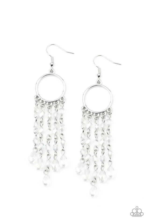 Paparazzi Earring Dazzling Delicious White Paparazzi Jewelry Earrings Paparazzi Earring Dazzling Delicious White Paparazzi Jewelry Earrings