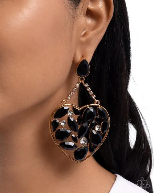 Paparazzi Earring Glittery Gait Paparazzi Jewelry Earrings
