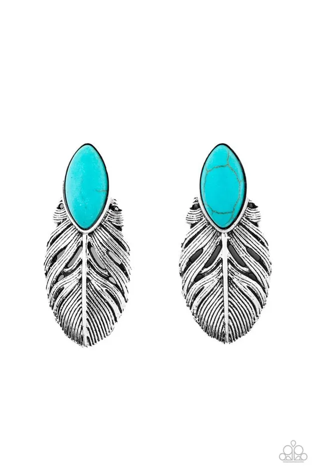 Paparazzi Earring Rural Roadrunner Blue Paparazzi Jewelry Earrings Paparazzi Earring Rural Roadrunner Blue Paparazzi Jewelry Earrings