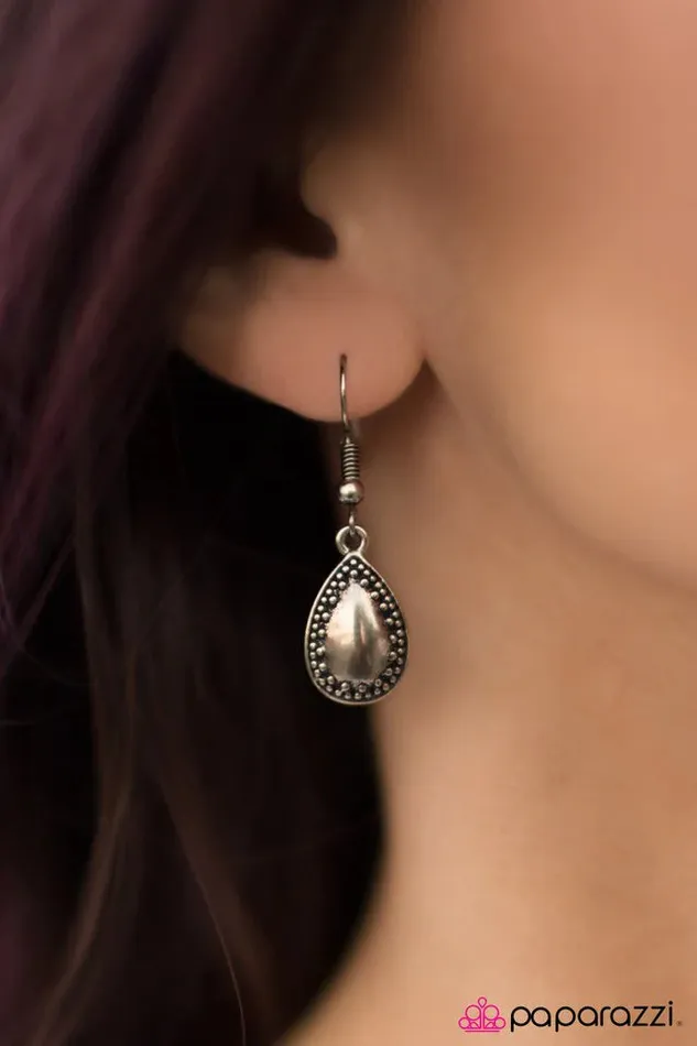 Paparazzi Earring Sun Drops Brass Paparazzi Jewelry Earrings
