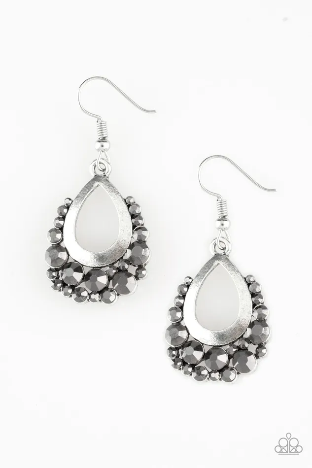 Paparazzi Earring Table For Two Silver Paparazzi Jewelry Earrings