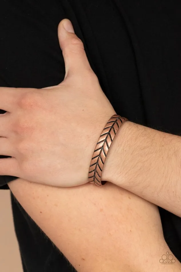 Paparazzi Jewelry Bracelets Paparazzi Bracelet Ancient Archer Copper