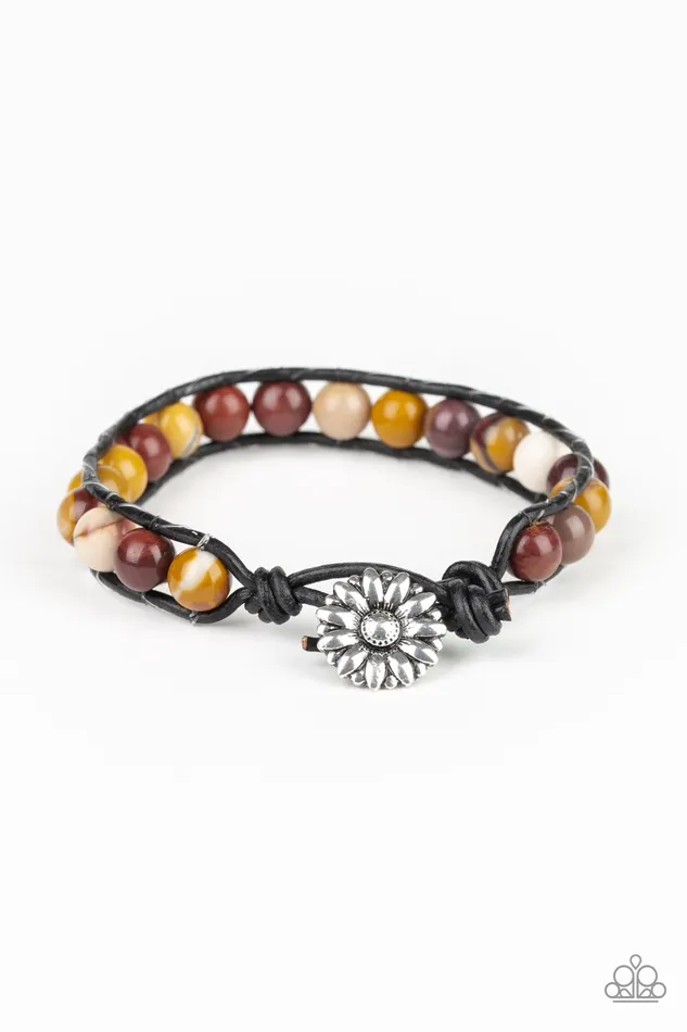 Paparazzi Jewelry Bracelets Paparazzi Bracelet Daisy Guru Yellow