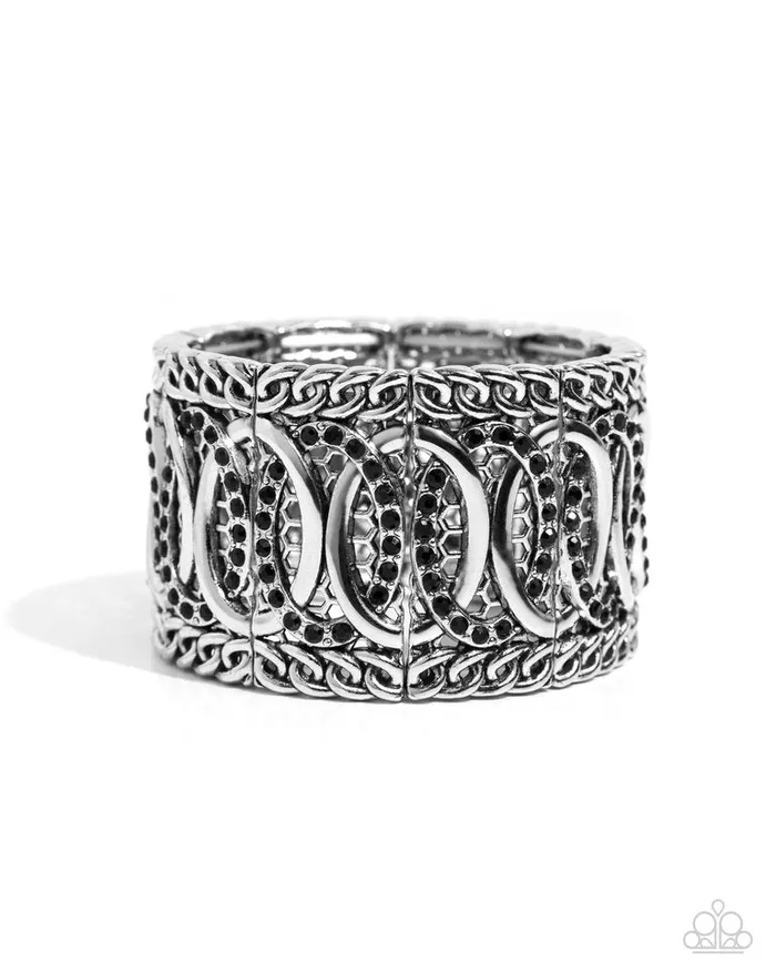 Paparazzi Jewelry Bracelets Paparazzi Bracelet Forged Fashion Black Paparazzi Jewelry Bracelets Paparazzi Bracelet Forged Fashion Black