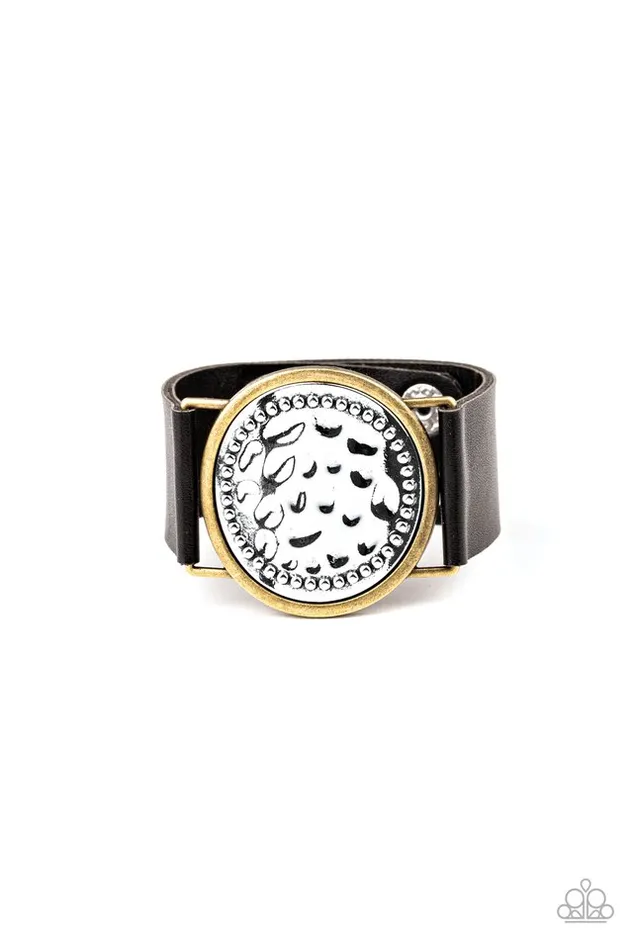 Paparazzi Jewelry Bracelets Paparazzi Bracelet Hold On To Your Buckle Black Paparazzi Jewelry Bracelets Paparazzi Bracelet Hold On To Your Buckle Black