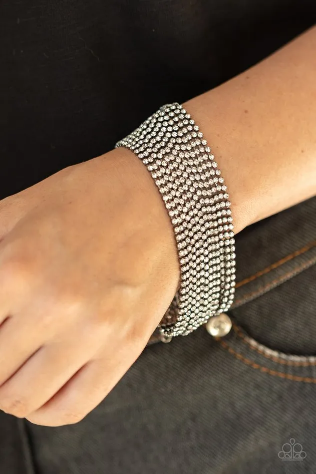 Paparazzi Jewelry Bracelets Paparazzi Bracelet I Woke Up Like This Black
