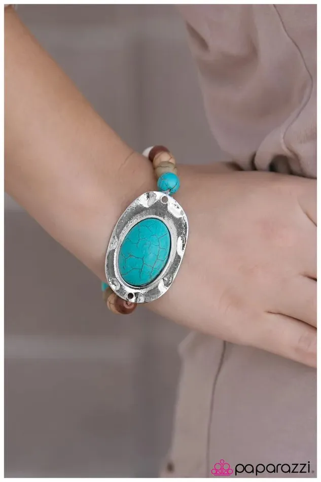 Paparazzi Jewelry Bracelets Paparazzi Bracelet Lone Wolf Multi