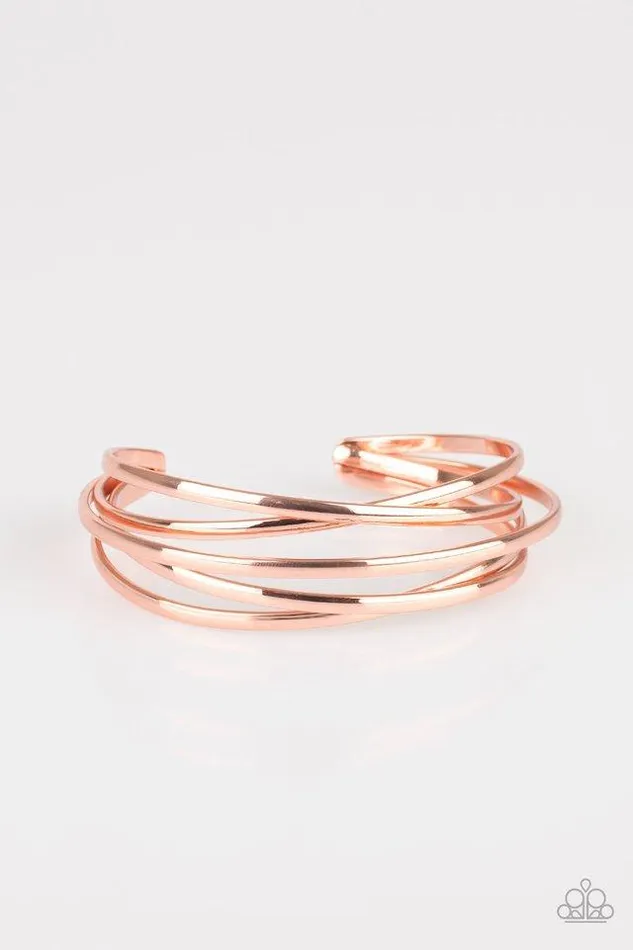 Paparazzi Jewelry Bracelets Paparazzi Bracelet Modest Goddess Copper