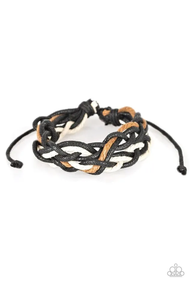 Paparazzi Jewelry Bracelets Paparazzi Bracelet Mountain Quest Black