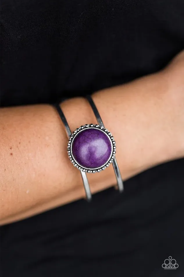 Paparazzi Jewelry Bracelets Paparazzi Bracelet New Horizons Purple
