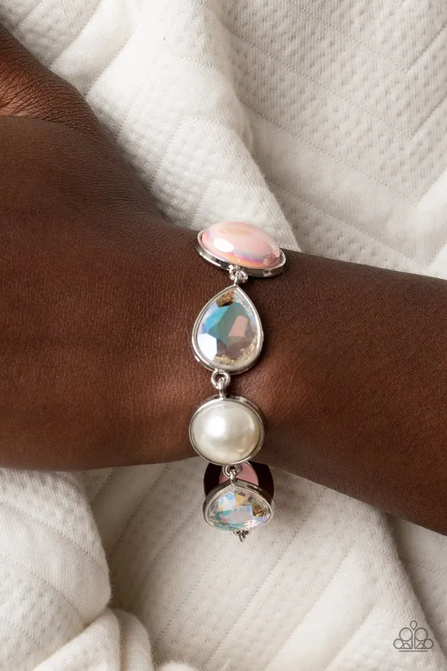 Paparazzi Jewelry Bracelets Paparazzi Bracelet Nostalgically Nautical Pink