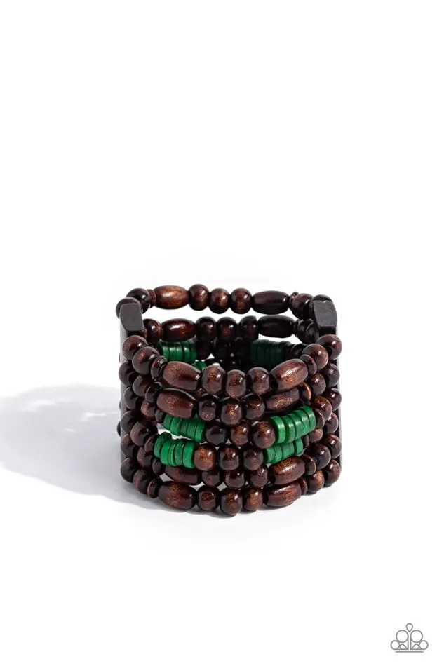 Paparazzi Jewelry Bracelets Paparazzi Bracelet Paradise Palazzo Green Paparazzi Jewelry Bracelets Paparazzi Bracelet Paradise Palazzo Green