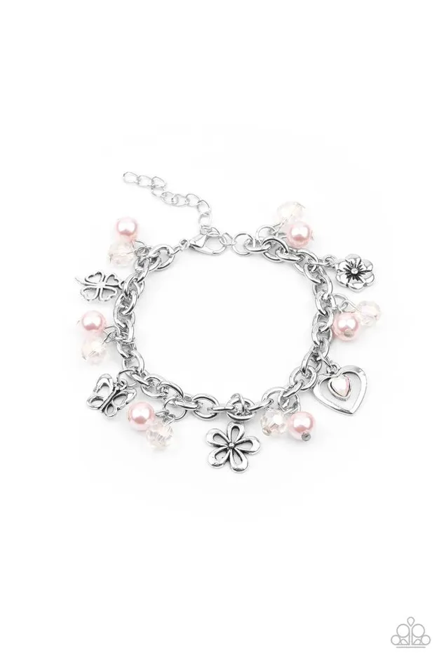 Paparazzi Jewelry Bracelets Paparazzi Bracelet Retreat into Romance Pink Paparazzi Jewelry Bracelets Paparazzi Bracelet Retreat into Romance Pink