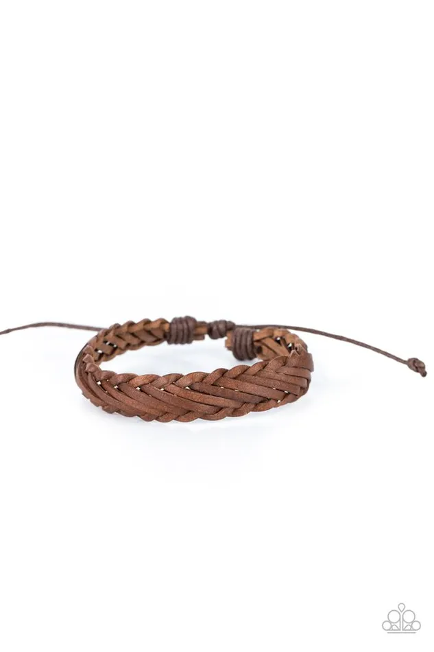 Paparazzi Jewelry Bracelets Paparazzi Bracelet Rodeo Roundup Brown Paparazzi Jewelry Bracelets Paparazzi Bracelet Rodeo Roundup Brown