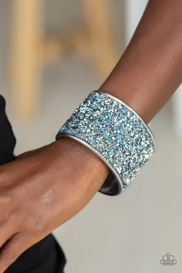 Paparazzi Jewelry Bracelets Paparazzi Bracelet Stellar Radiance Blue