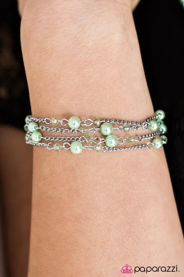 Paparazzi Jewelry Bracelets Paparazzi Bracelet Summer Sensation Green