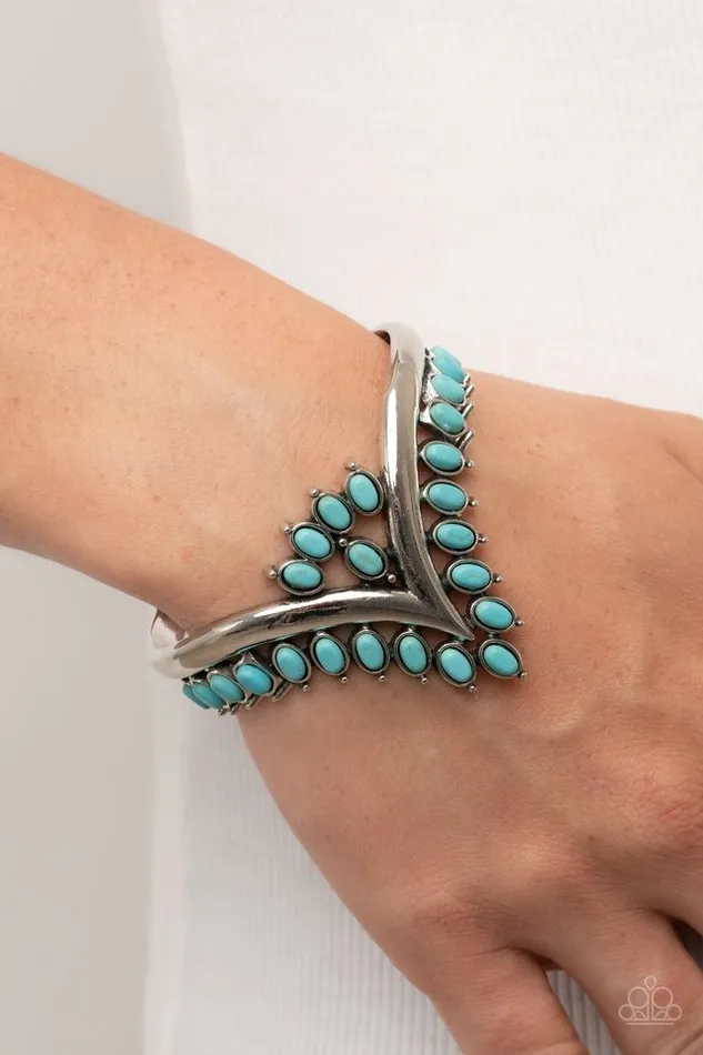 Paparazzi Jewelry Bracelets Paparazzi Bracelet Teton Tiara Blue