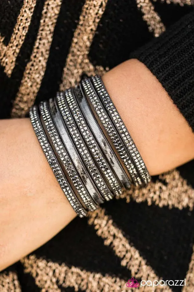 Paparazzi Jewelry Bracelets Paparazzi Bracelet Thriller Silver
